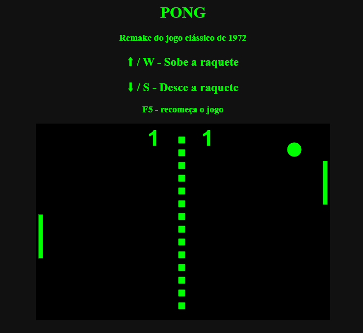 Jogo Pong